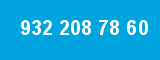 932 208 78 60 932 208 78 60